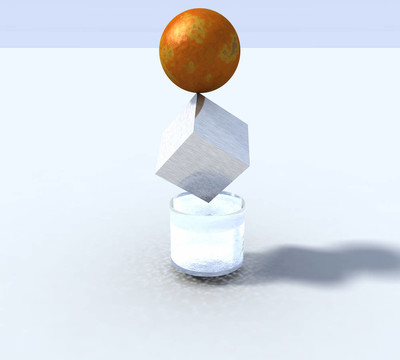 平衡水立方球