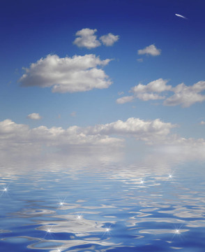天空和大海