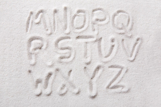 砂字母
