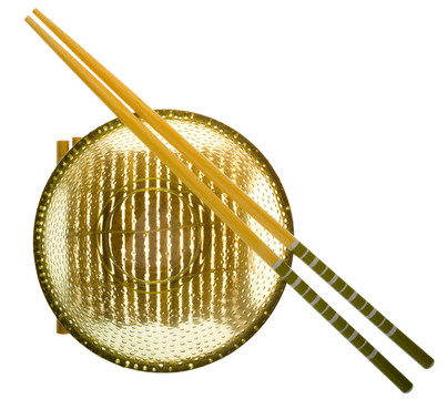 筷子和碗