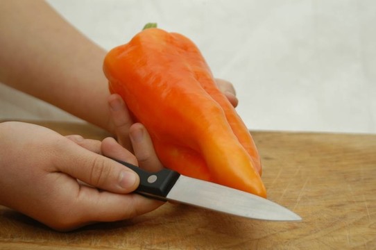 如何切辣椒