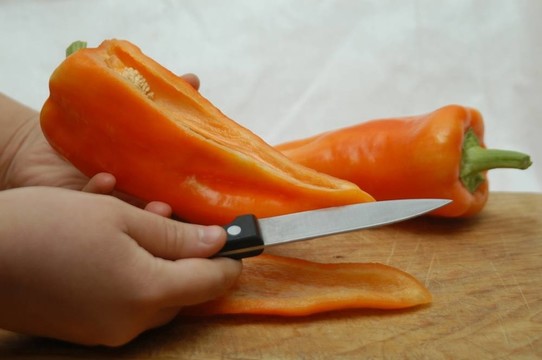 如何切辣椒
