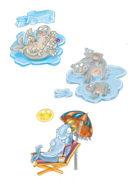 熊和海豚
