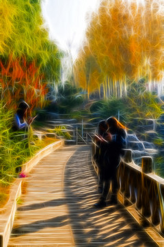 抽象風(fēng)景畫(huà)