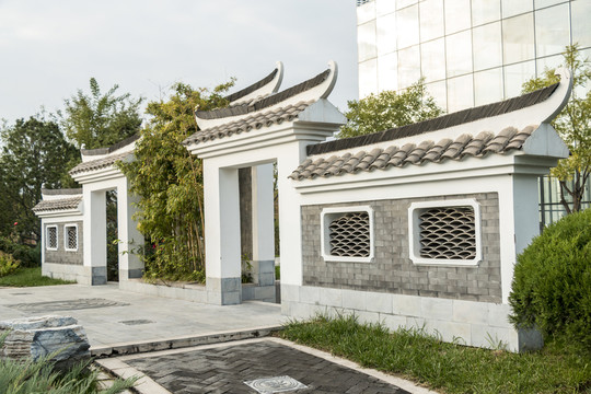 徽派建筑影壁墻