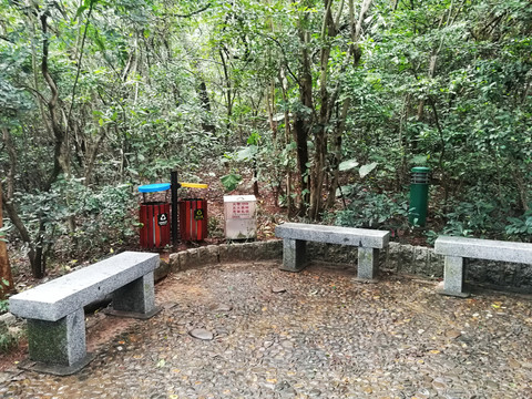 筆架山公園休息區(qū)
