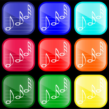 音樂筆記圖標(biāo)