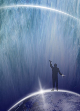 人類問宇宙…