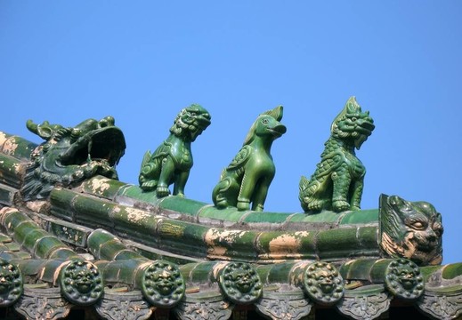中華寺屋頂細部