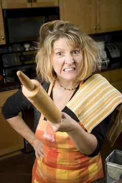 失意的Woman Baker