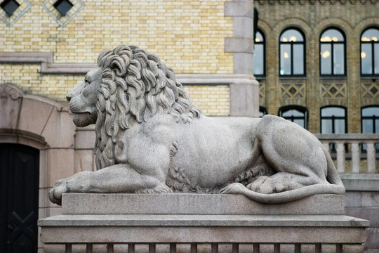 獅子雕像
