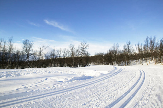 越野滑雪道