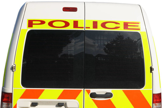 英國警車。