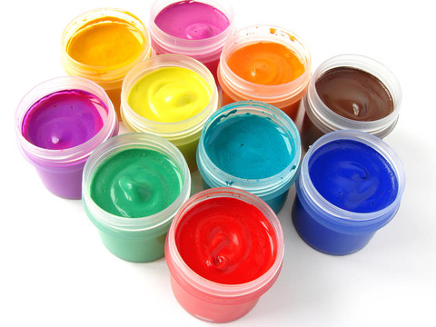 豐富多彩的水粉畫