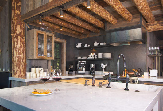鄉(xiāng)村小屋的廚房