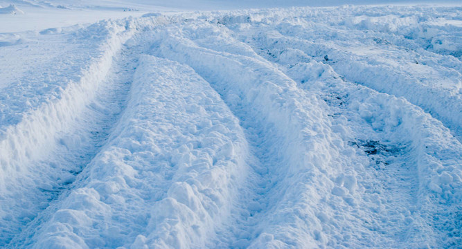 微量的雪