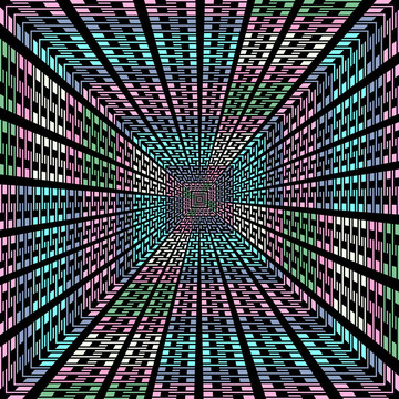 柔和的隧道視野