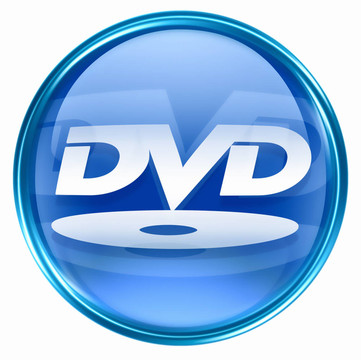 DVD圖標藍色