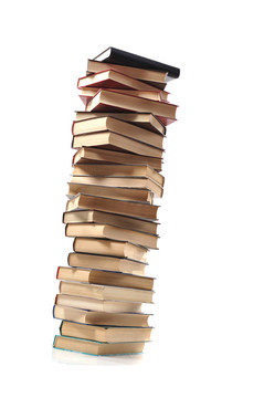 堆書