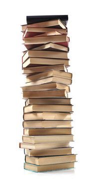 堆書
