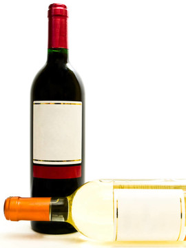 白葡萄酒和紅葡萄酒