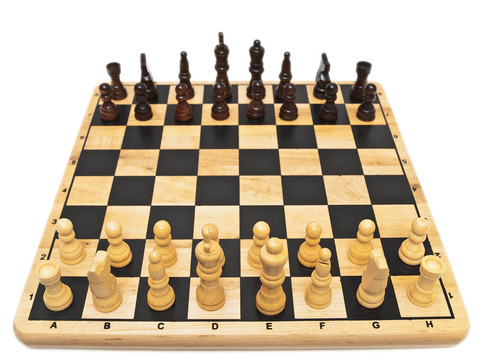 國際象棋棋盤和象棋