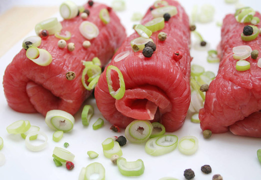 新鮮的肉