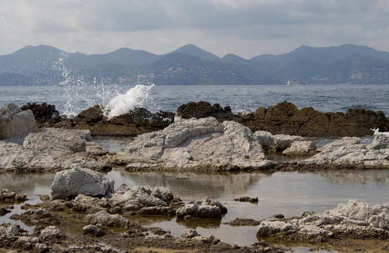 地中海的海浪