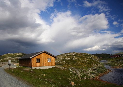 挪威黃山小屋