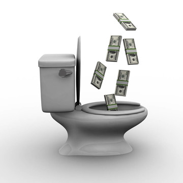 扔錢Down the Toilet