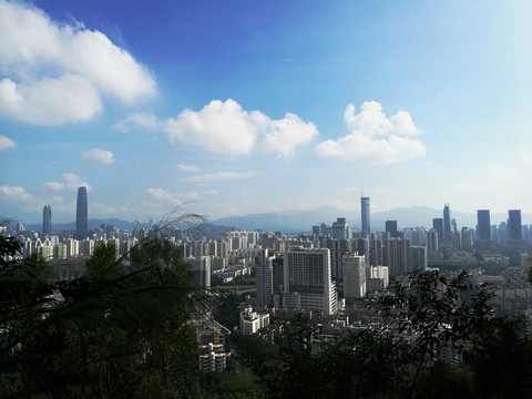 深圳風(fēng)光城市現(xiàn)代化