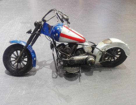 鐵藝美國(guó)摩托車