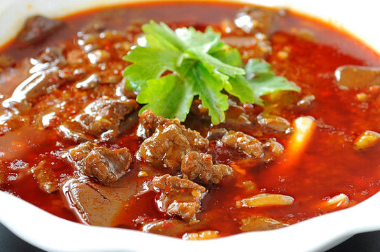 招牌牛肉血旺