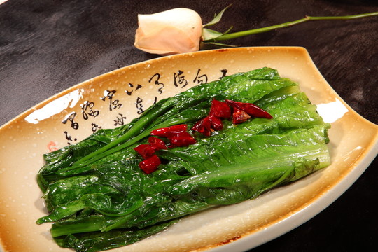 小炒萵筍