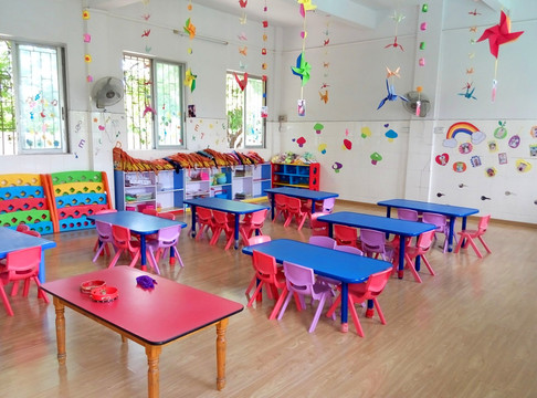 廣東培幼幼兒園教室裝飾內(nèi)景