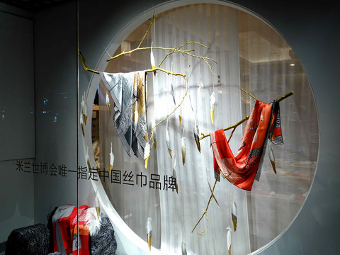 絲綢展覽