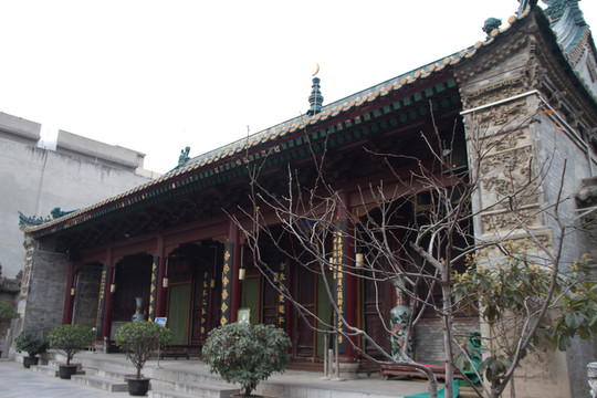 禮拜大殿 西安大皮院清真寺