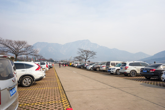 大型戶外停車場