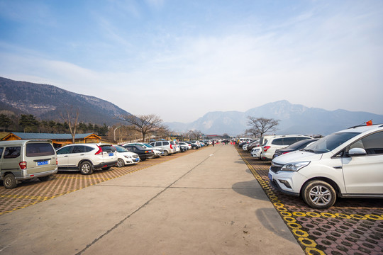 大型戶外停車場