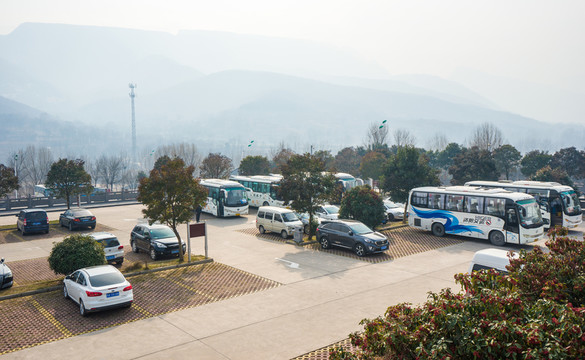 大型戶外停車場