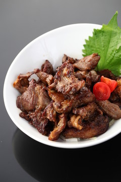 香煎牛筋