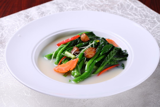上湯菜心