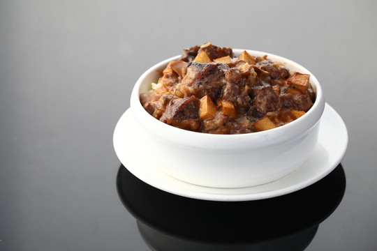 野菌牛肉飯