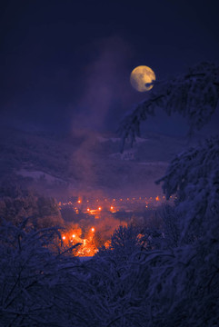 Moon在冬季