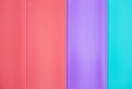 彩色的墻