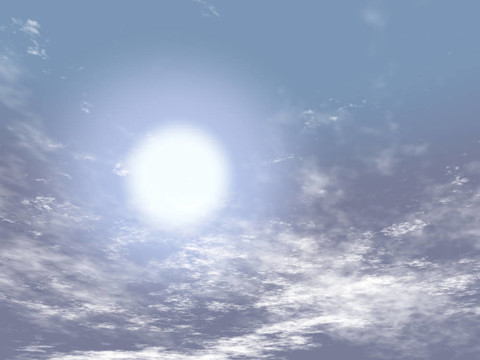 天空