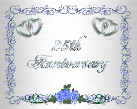 第二十五結(jié)婚周年紀(jì)念