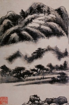 董其昌山水畫(huà)冊(cè)