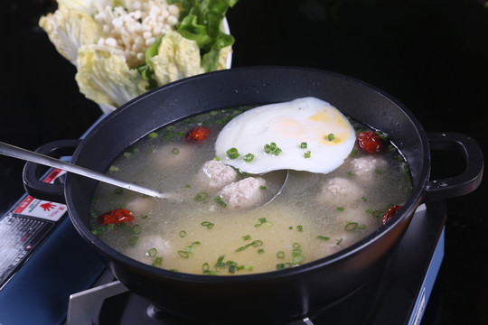 手打肉丸鍋