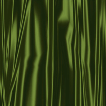 绿色的丝质织物
